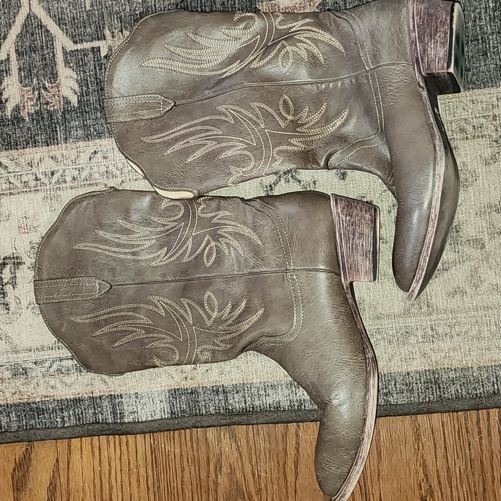 Silver Canyon | Brown Dallas | Pointed Women Western Cowgirl Boots | size 8.5 - Picture 5 of 10